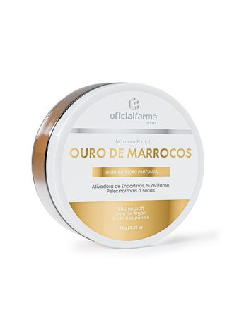 Máscara Facial Ouro de Marrocos 150g